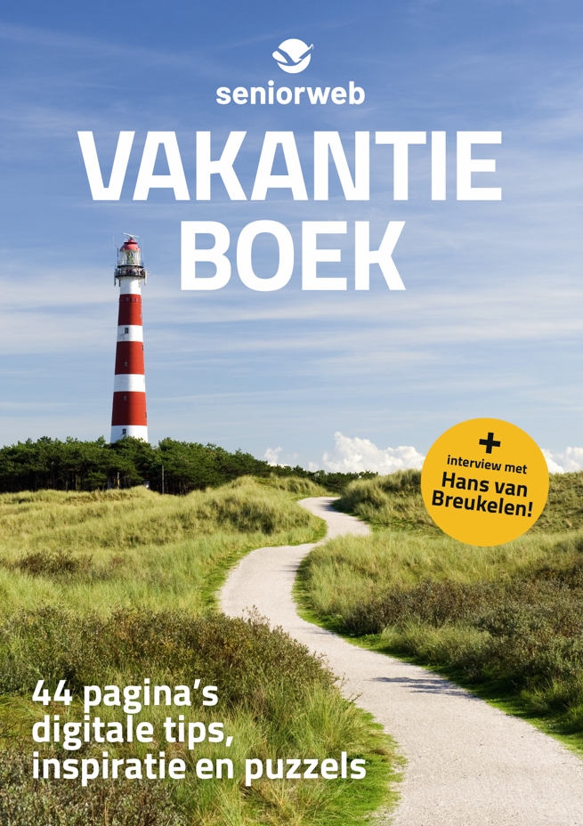 Voorkant SeniorWeb Vakantieboek